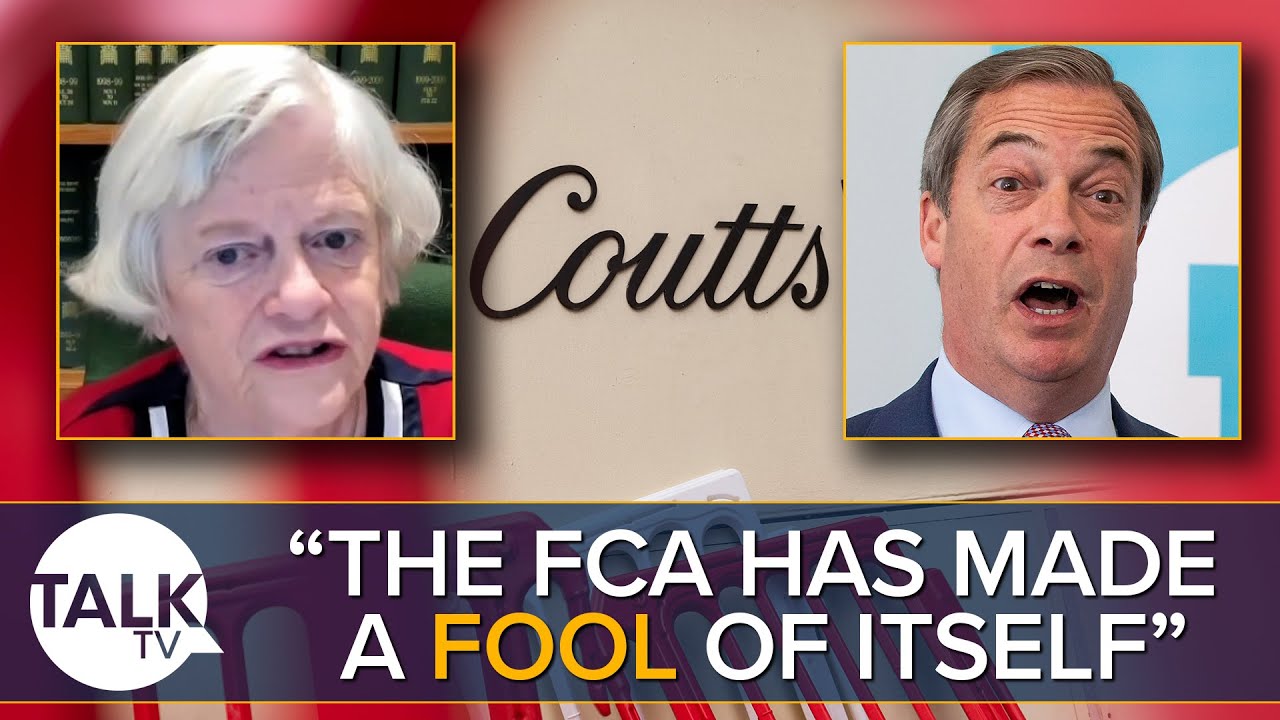 Ann Widdecombe Says FCA Has ‘Made A Fool Of Itself’ Over Nigel Farage ‘Debanking’ Review