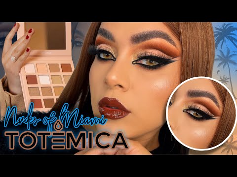 MAQUILLAJE DE TENDENCIA USANDO LA PALETA Nudes of Miami de TOTÉMICA