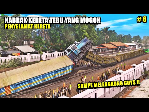 NABRAK KERETA TEBU YANG MOGOK - PENYELAMAT KERETA PART 6