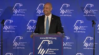 Knesset Speaker Amir Ohana at the RJC's USA 250 Gala Dinner