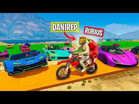 CORRE O TE ATROPELLO EN MOTO! ME ENCUENTRO A RUBIUS!! - GTA 5 ONLINE