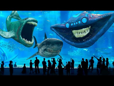 VISITÉ UN ACUARIO DE MONSTRUOS MARINOS en Garry's Mod