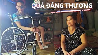 Thương quá cháu Kiên - cuộc sống nằm một chỗ lênh đênh trên nhà bè ! cha mẹ oằn mình cứu con
