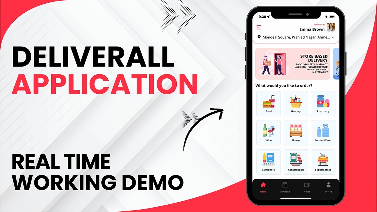 food app demo video