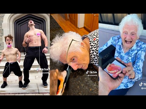 *1+ HOUR* Ross Smith Funny Shorts Videos | Ross Smith and Granny Videos Compilation 2024