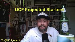 UCF FOOTBALL 2026 PROJECTED STARTERS