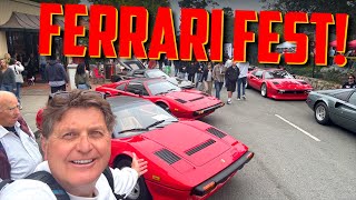 All Ferraris All The Time: 2025 Monterey Car Week Goes Rosso Corsa!