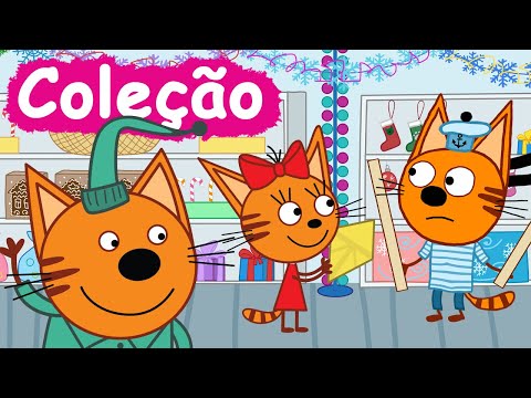 Kid-E-Cats em Portugues | Coleção dos episódios | Desenhos para crianças