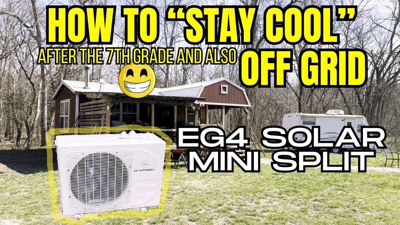 Solar on a budget & how to “stay cool” this summer Off Grid | Homestead, mortgage free, tiny home