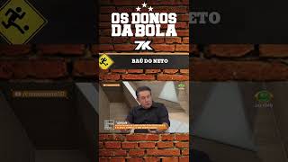 Neto se irrita com Kazim e quebra televisão ao vivo #BaúDoNeto #shorts