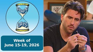 Clue! Dishin' Days week of June 15th-19th, 2026