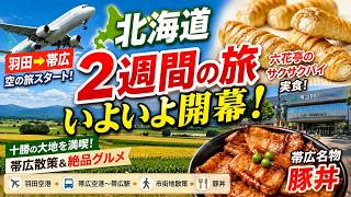 【北海道旅①】羽田から帯広へ！✈十勝の大地と帯広グルメを味わう旅【六花亭超人気スイーツ・十勝の豚丼を食す！】
