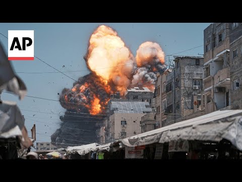 YouTube video thumbnail: Around 1 in 10 People in Gaza Killed or Injured Since Israel-Hamas War