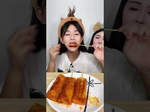 Heo ăn chuỗi chiên  #mukbang #shorts #shortvideo