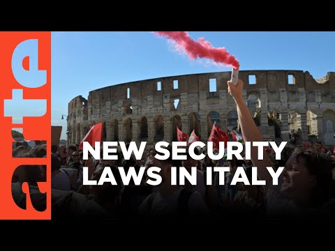 YouTube video thumbnail: Italy's new Security Laws: a Democracy Threat?