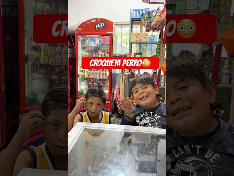 ¿CROQUETA PERRO?😳 #youtube  #shorts