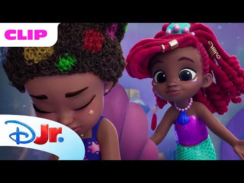 Alanna's Hairstyle 💇 | Disney Jr.'s Ariel 💜 | Disney Jr. MENA