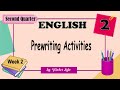 Pre-Writing Activities and Techniques