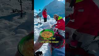 Construire un igloo géant - Résumé J3  #montagne #igloo #microaventure