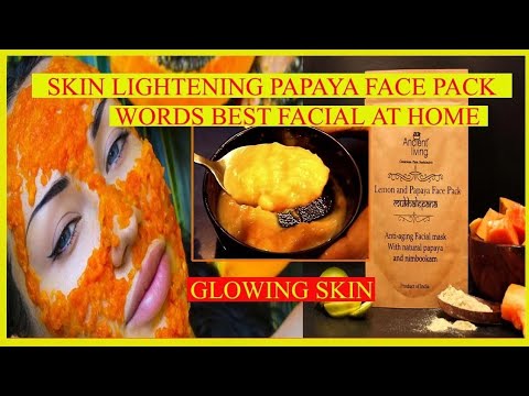 Papaya Face Pack For Glowing Skin & Remove Dark Sports, Hyper Pigmentation  #tamilbeautytips