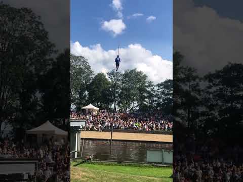 Michiel jumps far again 21,36m🤯 #fierljeppen #sports #athletics #fy #jumping #viralshort