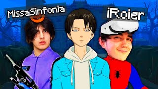 SOBREVIVIENDO a los PEORES MIEDOS en REALIDAD VIRTUAL con YOUTUBERS | VRCHAT