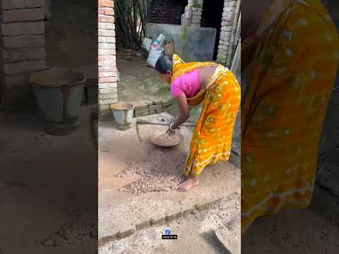 💥செம்மண்ணை வச்சு அடுப்பு எப்படி செய்றாங்கன்னு பாருங்க⁉️😱 | Red Sand🫙Stove #making #shorts