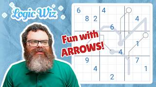 Sum restrictions apply! | Solving an Arrow and Thermo Sudoku: "Hummingbird" by LogicWiz