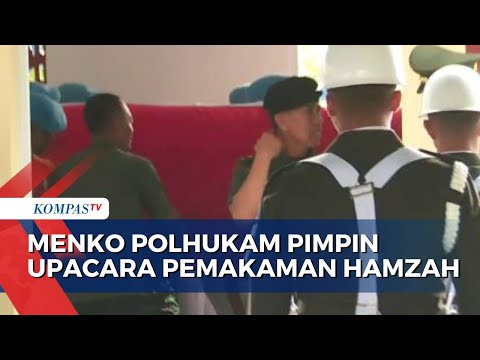 Upacara Pemakaman Hamzah Haz, Wapres Ke-9 RI Dipimimpin Menko Polhukam Hadi Tjahjanto