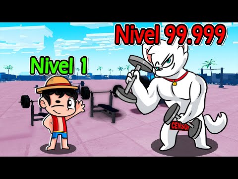 ¡Nos CONVERTIMOS en los MÁS FUERTES de ROBLOX! 💪🌎 ¡LOS PANAS EN EL GIMNASIO! con ALEXY y EMI