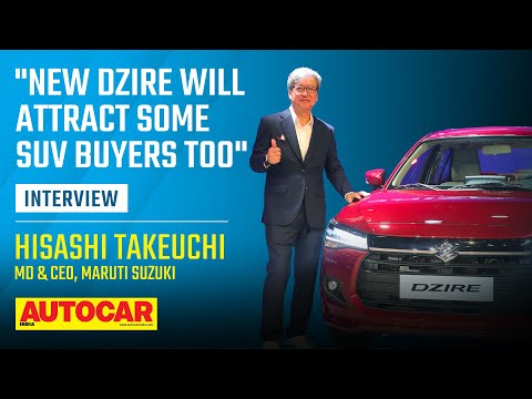 2024 Maruti Suzuki sales expectation, compact sedan segment & more- Hisashi Takeuchi | Autocar India