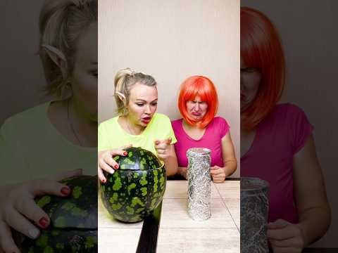 Watermelon challenge🤣🍉#shorts #tiktok #funny #fun #viral #comedy #funnyshortiki