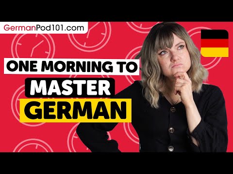 One Morning to Learn German (Perfect for All Beginners)