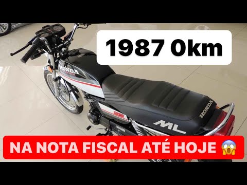 Honda ML 125 1987 0km Na Nota Fiscal - Reginaldo de Campinas VENDIDO