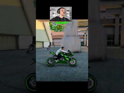 O policial nao sabia dessa fuga insana e pra subir no estacionamento no gta #shorts #viralvideo
