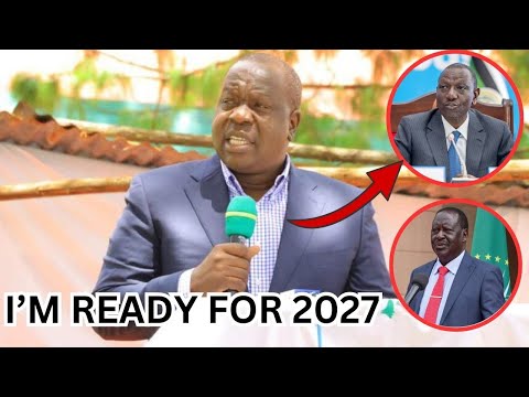 I'M READY FOR 2027! FRED MATIANG'I SPEECH LEAVES RUTO & RAILA SHOCKED ON HIS PRESIDENTIAL PLANC