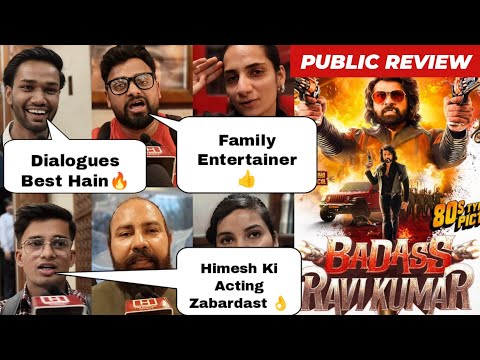 BADASS RAVI KUMAR Public Review || Himesh Reshammiya || Prabhudeva || Badass Ravi Kumar Movie Review