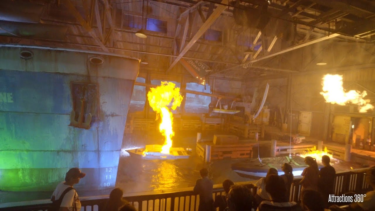 Hurricane Special Effect Show - Universal Studios Singapore