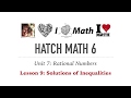 Understanding Inequalities and Number Lines