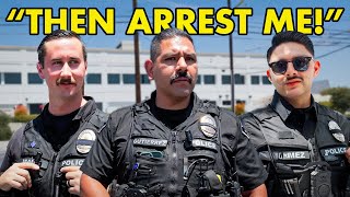 Ego-Tripping Cops Get Owned! 🚨🚨🚨 Smart Citizens Refuse to Answer Their Fishing Questions!