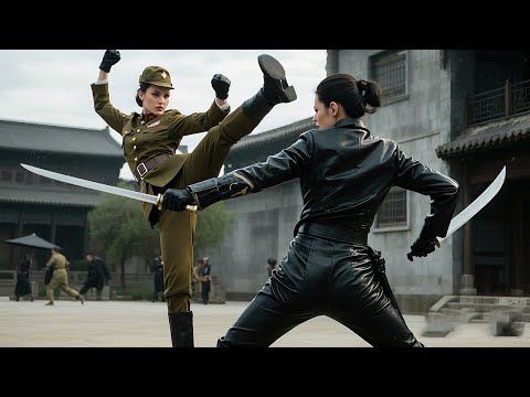 八路女特工武功高強，與女日軍巔峰對決，太精彩了！🔥抗日 MMA | Kung Fu