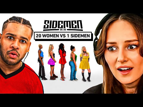 Freya Reacts to 20 WOMEN VS 1 SIDEMEN: FANUM EDITION