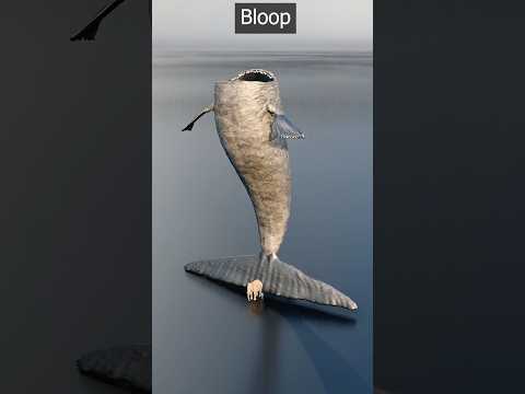 How Tall is bloop compare with average human height #monster #animation