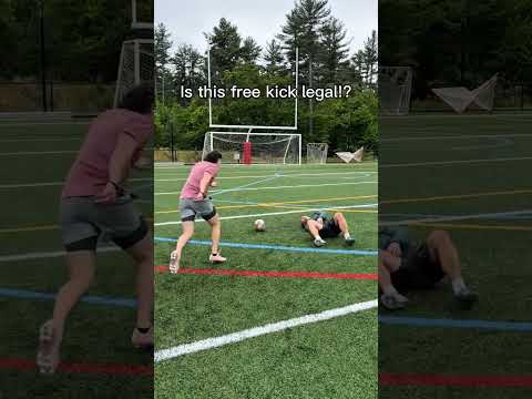 Is This Legal Or Illigal 🤔🤨💬 #footballskills #football #footballshorts #shorts