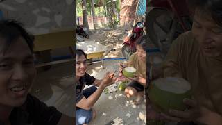 ATK Đãi Dừa Cho Hùng Siêu Báo Sau Trận Chiến Bobo #short