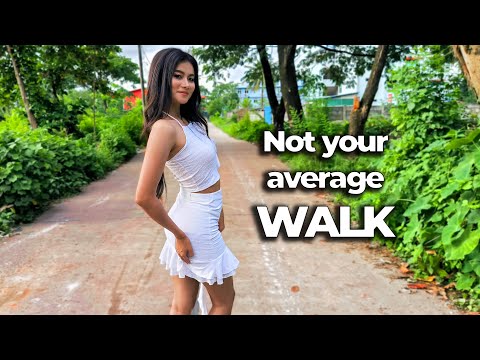 She Walked the Streets of Yangon Like This…