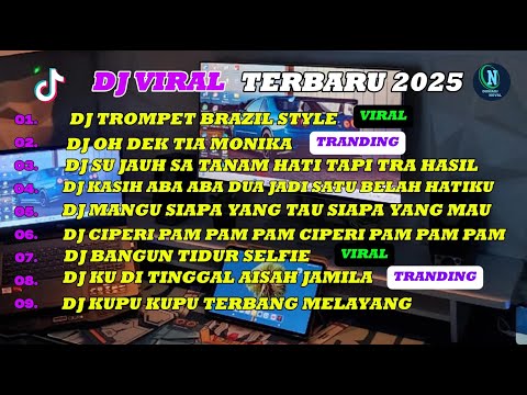 DJ TROMPET BRAZIL STYLE X GOYANG FULL BASS — SOUND TERBARU! ⚡TIKTOK VIRAL 2025‼️ AUTO HYPE 🎧