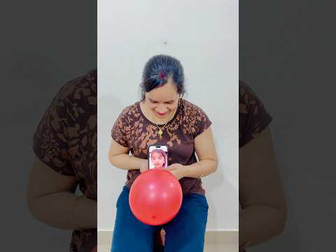 Kashvi ne ballon fula diya ๐คฃ