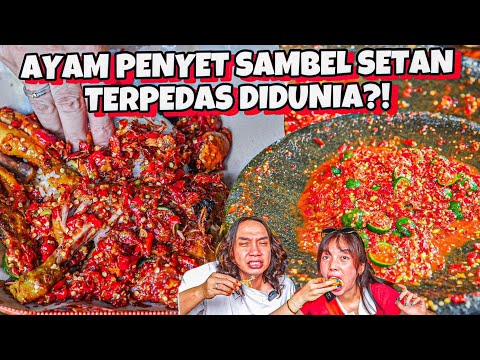 GERRY NANGIS! AYAM PENYET SAMBEL SETAN TERPEDAS DI JAKARTA