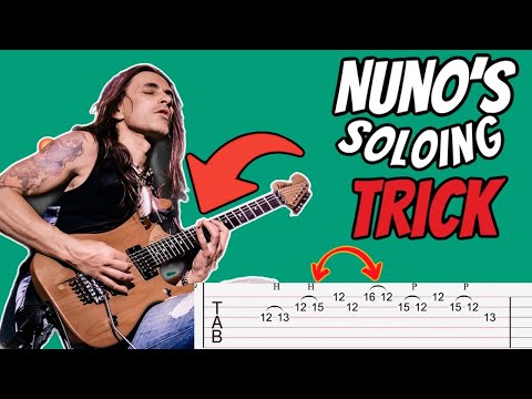 Nuno Bettencourt's Secret Soloing Trick.